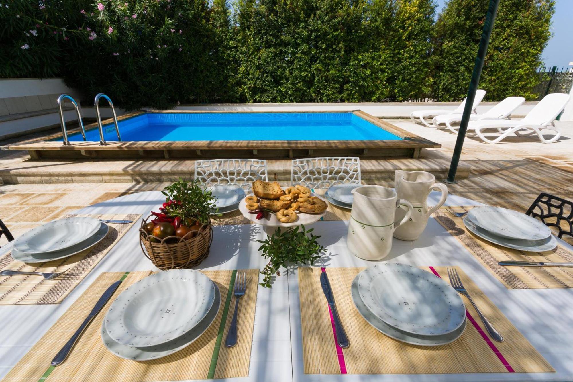 Country Pool House Villa Casarano Ngoại thất bức ảnh